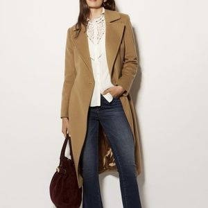 Karen Millen Italian Mix Wool Belted Coat